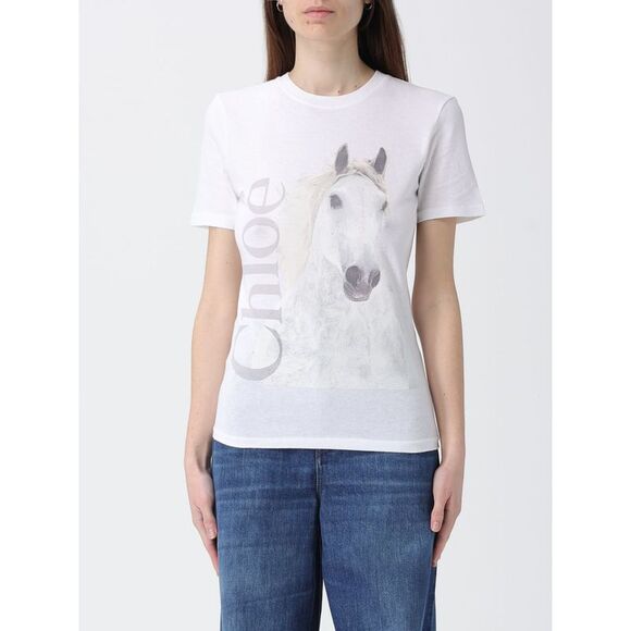Chloe T-Shirt Woman White